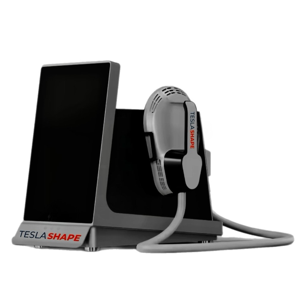 Tesla Shape desktop 2-handle EMS machine — compact home delivery model